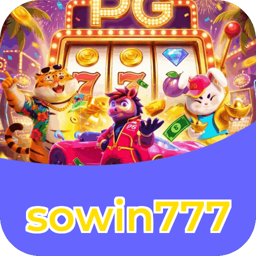Interface do aplicativo sowin777 mostrando jogos disponíveis no iOS e Android